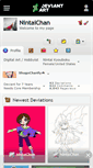 Mobile Screenshot of nintaichan.deviantart.com