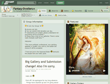 Tablet Screenshot of fantasy-dwellers.deviantart.com