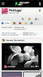 Mobile Screenshot of pinksugar.deviantart.com