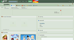Desktop Screenshot of hentaifox.deviantart.com