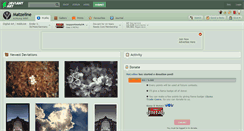 Desktop Screenshot of matzeline.deviantart.com