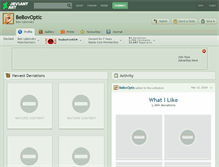 Tablet Screenshot of bebovoptic.deviantart.com