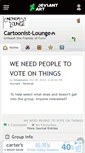 Mobile Screenshot of cartoonist-lounge.deviantart.com