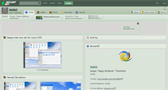 Desktop Screenshot of hb860.deviantart.com