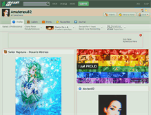 Tablet Screenshot of amaterasu82.deviantart.com