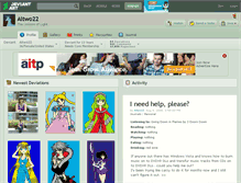 Tablet Screenshot of aitwo22.deviantart.com