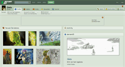Desktop Screenshot of gleto.deviantart.com