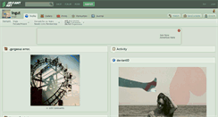 Desktop Screenshot of ingut.deviantart.com