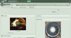 Desktop Screenshot of darkvixen8.deviantart.com