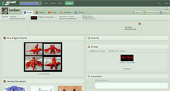 Desktop Screenshot of leoeyes.deviantart.com