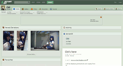 Desktop Screenshot of ckii.deviantart.com