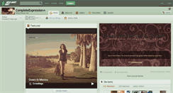 Desktop Screenshot of completeexpression.deviantart.com