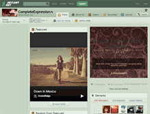 Tablet Screenshot of completeexpression.deviantart.com