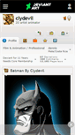 Mobile Screenshot of clydevil.deviantart.com