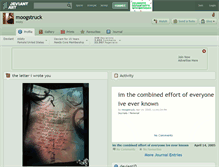 Tablet Screenshot of moogstruck.deviantart.com