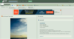 Desktop Screenshot of cacalvinon.deviantart.com