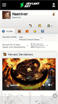 Mobile Screenshot of naeniver.deviantart.com