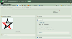 Desktop Screenshot of dark-pandora.deviantart.com