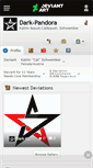 Mobile Screenshot of dark-pandora.deviantart.com