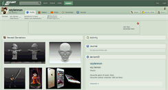 Desktop Screenshot of ozylennon.deviantart.com