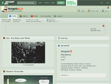 Tablet Screenshot of morgadu.deviantart.com