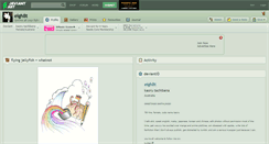 Desktop Screenshot of eigh8t.deviantart.com