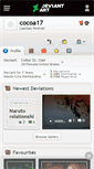 Mobile Screenshot of cocoa17.deviantart.com