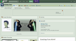Desktop Screenshot of mirialan-fans.deviantart.com
