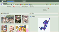 Desktop Screenshot of joshlab.deviantart.com