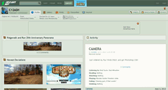 Desktop Screenshot of c12ash.deviantart.com