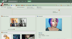Desktop Screenshot of mercox.deviantart.com