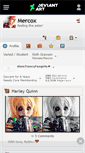 Mobile Screenshot of mercox.deviantart.com