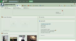 Desktop Screenshot of cookiemonster369.deviantart.com