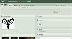 Desktop Screenshot of bjaxx.deviantart.com