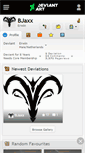 Mobile Screenshot of bjaxx.deviantart.com