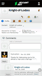 Mobile Screenshot of knight-of-lodoss.deviantart.com