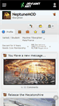 Mobile Screenshot of neptunemod.deviantart.com