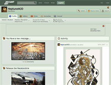 Tablet Screenshot of neptunemod.deviantart.com
