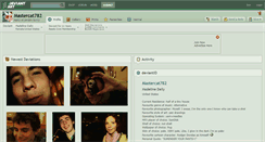 Desktop Screenshot of mastercat782.deviantart.com