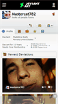 Mobile Screenshot of mastercat782.deviantart.com