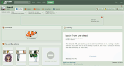 Desktop Screenshot of itsavril.deviantart.com