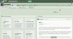 Desktop Screenshot of mewsage86.deviantart.com