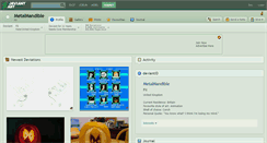 Desktop Screenshot of metalmandible.deviantart.com