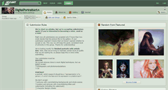 Desktop Screenshot of digitalportraitart.deviantart.com