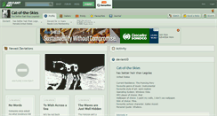 Desktop Screenshot of cat-of-the-skies.deviantart.com