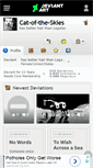 Mobile Screenshot of cat-of-the-skies.deviantart.com