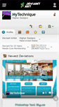 Mobile Screenshot of mytechnique.deviantart.com