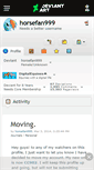 Mobile Screenshot of horsefan999.deviantart.com