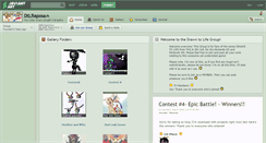 Desktop Screenshot of dtlraposa.deviantart.com