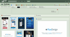 Desktop Screenshot of floxdesign.deviantart.com